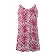 thumbnail image 3 of Birdeem Robes de Plage pour Femmes Aguichant Hawaïennes Imprimées Tropicales Sans Manches Mini Robe d'Été Ample Confortable Boho, 3 of 5