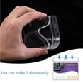 thumbnail image 5 of 20 Pcs Plastic ID Card Holder Clear Plastic Horizontal Badge Holder, Waterproof Name Tags Badge Holders, 5 of 5