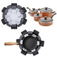 thumbnail image 2 of fheaev Pot And Pan Protectors 12 Pcs Pan Protectors For Stacking Pots And Pans Dividers 4 Different Sizes Avoid Scratching Cookware Protectors, 2 of 9