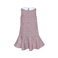 thumbnail image 2 of Robe Fille Tartan Rouge Uniforme de Rentrée Robe à Col Blanc 4 Ans, 2 of 6