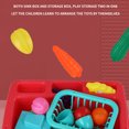 thumbnail image 3 of Luxshiny 1 Ensemble d'Appareils de Cuisine Jouet pour Enfants Rouge Plastique Cuisine Simulée Jeu, 3 of 8