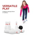 thumbnail image 2 of SHISUYAN 1 Ensemble Jeu de Quilles Jeu de Quilles Intérieur Ensemble Mini Quilles Balles Jeu de Quilles Familial Activité Sportive Extérieure Accessoires de Quilles, 2 of 8