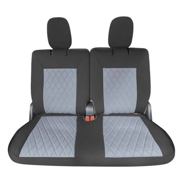 For 2020-2024 Ford Explorer Base FH Group Neoprene Custom Fit Car Seat Covers Water Resistant - 3rd Row Gray