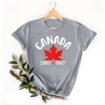 thumbnail image 3 of Pisexur T-shirt Décontracté à Manches Courtes et Col Rond pour Femme, Haut Imprimé, Hauts pour Femmes, Hauts de Sortie pour Femmes, Hauts d'Été pour Femmes Gris, P, 3 of 4