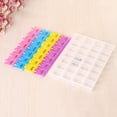 thumbnail image 2 of Miangastore Morning Evening Pill Organizer Weekly Pill Box Multi Durable Plastic 1Set, 2 of 7