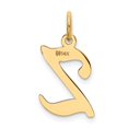 thumbnail image 3 of Diamond2Deal 14K Pendentif Initiale en Or Jaune Lettre Z pour Femmes, 3 of 6