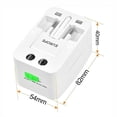 thumbnail image 3 of Universal Travel Adapter with Usb Convertor Wall Plug Power, 3 of 9