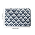 thumbnail image 3 of Non-Slip Bathroom Rug - Super Soft Machine-Woven Carpet with Water-Absorbing Mat for Secure Grip in Bedroom, Entryway, or Doorstep, 3 of 9