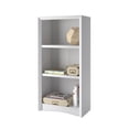 thumbnail image 3 of CorLiving Quadra 3-Tier Engineered Wood Adult Bookcase with 2 Adjustable Shelves, 3 of 4