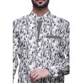thumbnail image 3 of BESTMAN Chemise Habillée Décontractée pour Homme à Manches Longues, Coupe Ajustée, en Coton, à Boutons, 3 of 5