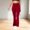 Red, variant on Womens High Waisted Yoga Pants, Running Flared Leggings with Pockets, Butt Lifting Workout Hiking Pants