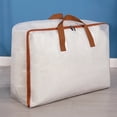 thumbnail image 1 of Transparent Quilt Storage Bag-packing Bag-moving Thickened Sorting Bag- Mesh Clip Cloth- Large Capacity Luggage Bag, 1 of 8