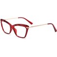 thumbnail image 1 of FEISEDY Cat Eye Glasses Frame Clear Lenses Eyewear Women B2440, 1 of 2