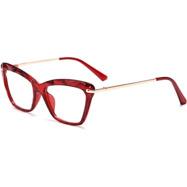 FEISEDY Cat Eye Glasses Frame Clear Lenses Eyewear Women B2440