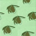 thumbnail image 1 of Ahgly Tapis d'Intérieur Lavable en Machine Carré Vert Transitionnel, 7 Pieds Carré, 1 of 7