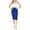 Blue, variant on Fgnfyis Skirts for Women Mid Length High Waisted Split Pencil Wrap Pencil Skirt for Versatile Wear Knee Length Skirt Black XXL