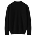 thumbnail image 5 of Posijego 4-18 Years Girls Boys Sweaters Crew Neck Solid Color Long Sleeve Knit Pullover Tops Fall Winter Clothes, 5 of 5