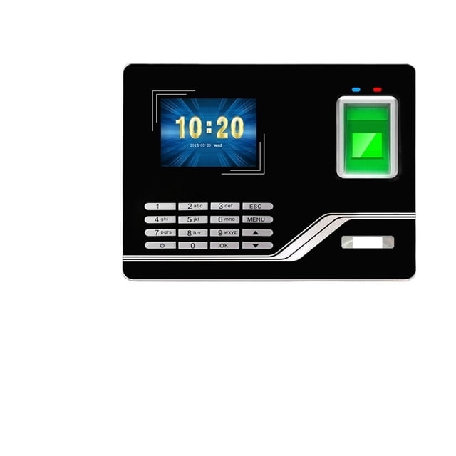 Système de Présence Empreinte Digitale TCPIP USB Mot de Passe Contrôle d'Accès Horloge de Bureau Heure Enregistreur d'Employé Appareil Machine Biométrique,Calculs Précis