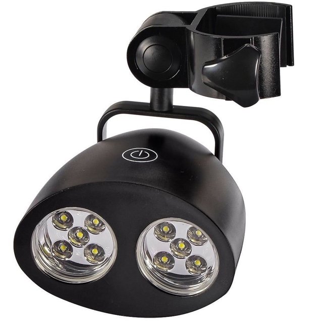 Barbecue Grill Light - 10 LED & Super Bright Lights 360° Rotation - Portable & Waterproof BBQ Accessory for Gas Charcoal Electric Outdoor Griddle & Smoker