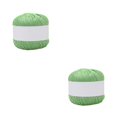 thumbnail image 1 of bedienty Knitting Thread Cotton Crochet Yarn Embroidery Clothes Sweater Weave Line DIY fruit green 2Set, 1 of 6