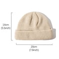 thumbnail image 3 of Chapeau Tricoté Rétro à Dôme Chaud pour Couples Automne et Hiver Hommes et Femmes, 3 of 8