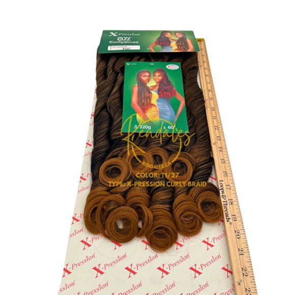X-Pression Tresse Bouclée 8X, 60”