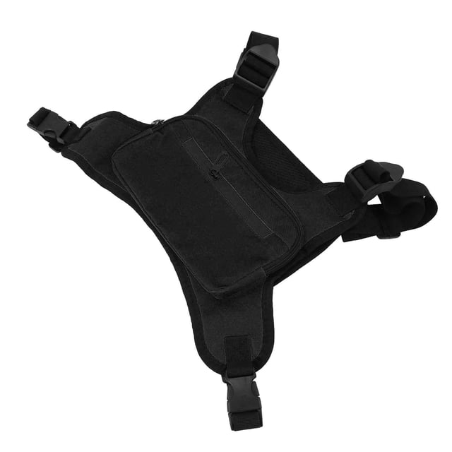 Sac de Poitrine pour Cyclisme, Grande Capacité, Sac de Poitrine Type Veste pour Sports de Plein Air pour l'Entraînement, le Cyclisme, la Randonnée