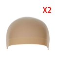 thumbnail image 2 of Hi,Fancy 2Pcs Unisex Elastic Hair Liner Snood Stretch Mesh Wig Cap, 2 of 2