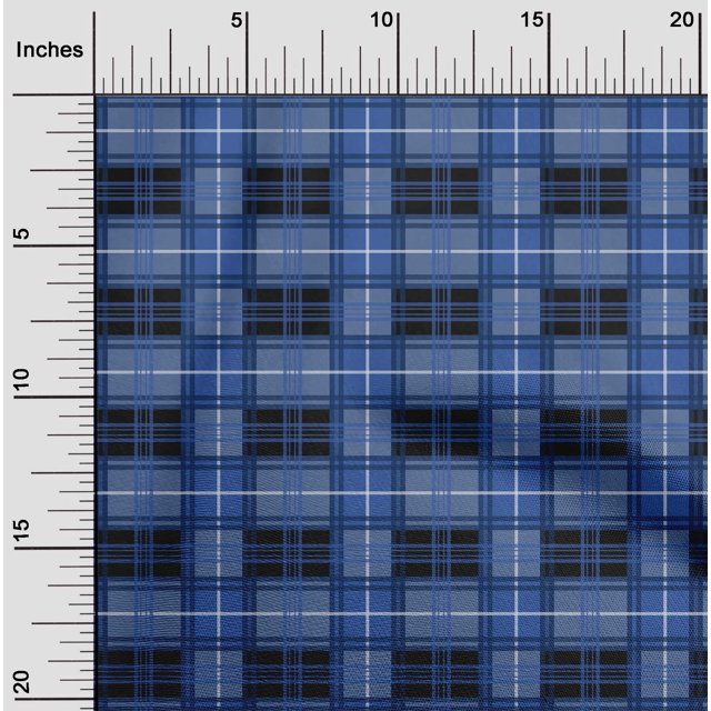 oneOone Polyester Lycra Fabric Madras Check Fabric Prints By Yard 56 Inch Wide