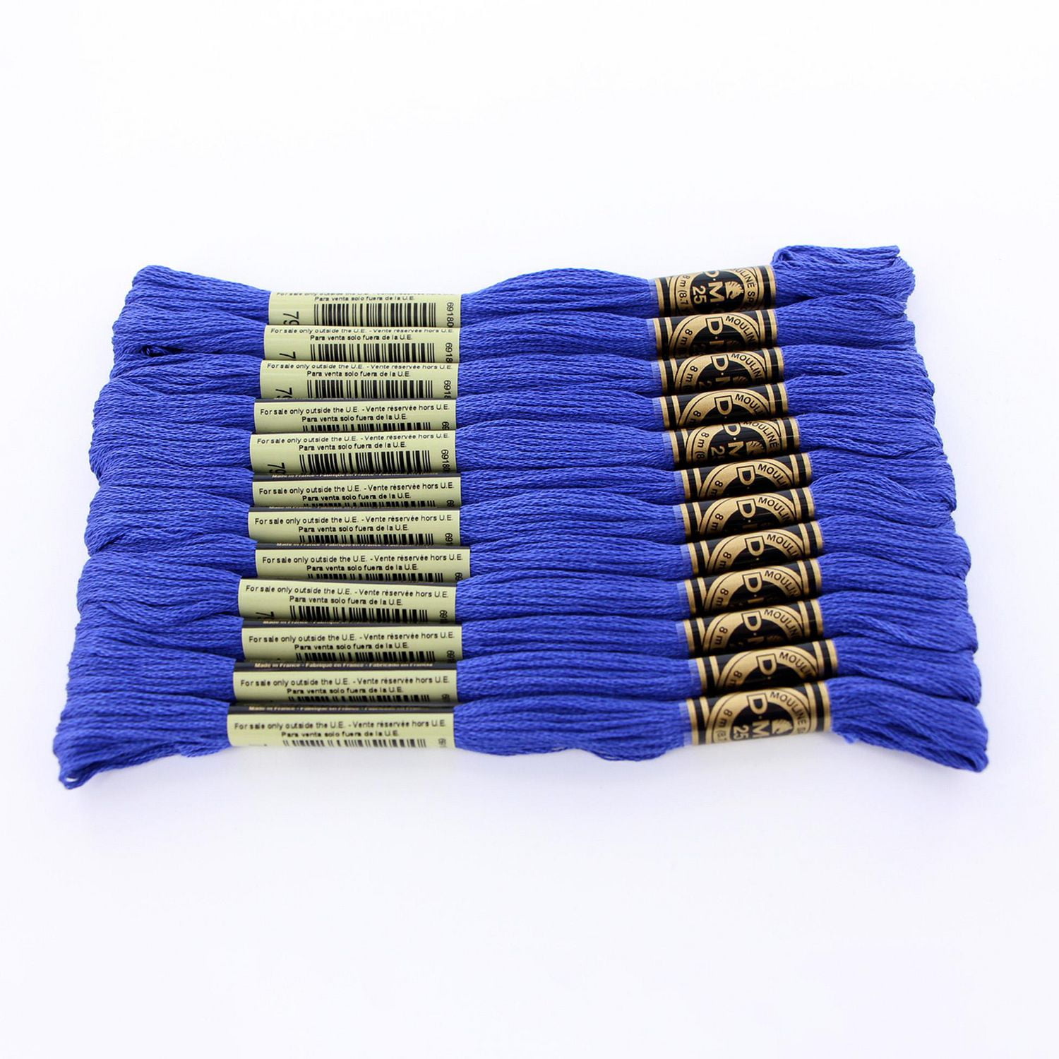 DMC bleu coton 6 Strand Floss 8 m (8.75 yd)