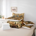 thumbnail image 4 of Erosebridal 3D Insect Animal Bedding Full Size, Egyptian Pattern Comforter Sets with Sheets, Reversible 7 Pieces, 4 of 5