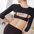thumbnail image 4 of Clearance Shapers Womens Arm Shaper Upper Arm Slimming Shaper Figure Shaper Sleeve Arm Sleeves Shake Butterfly Sleeve Shoulder Protector Post Surgical Compression Posture Hunchback Corrector Top, 4 of 7