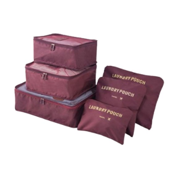 Travel Bag Set Travel Bag 6-Piece Set Multi-Function Storage Bag 6-Piece Set Storage Bagtravel Storage Bag