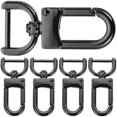 thumbnail image 4 of 5 Pcs Boucles DIY Boucles Multifonctionnelles Sacs Boucles de Réparation Boucles de Ceinture de Sac à Main, 4 of 8