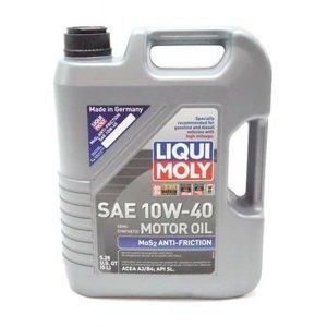 Liqui Moly 2043 5 Liter 10W-40 Semi-Synthetic MOS2 Antifriction Engine Oil