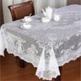 thumbnail image 4 of Pompotops Table Cloth Cover White Vintage Lace Tablecloth Home Party Xmas Decor Clearance, 4 of 4