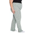 thumbnail image 4 of George Women's Plus Open Leg Pajama Pant, 4 of 6