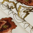 thumbnail image 4 of Chemin de Table Vintage Superposition Fait Main Brodé Floral Parfait pour Décoration de Mariage Rustique, 4 of 6