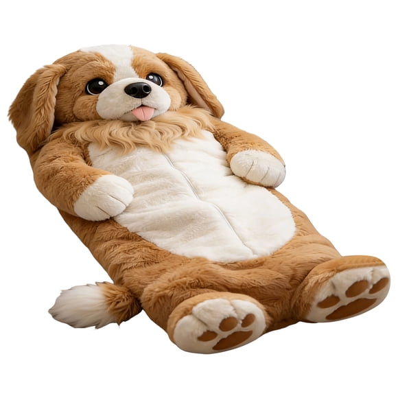 Cute Winter Pet Sleeping Bag For The Type: Adult Plush Pajamas Providing A Warm Throughout The Winter Season