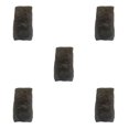 thumbnail image 3 of Youkk Warmth And Style Combined In Plush Over Knee Socks Wide Application Gift Idea black 5Set, 3 of 6