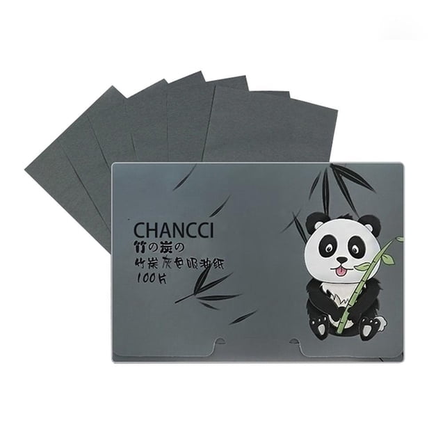 Blotting Paper Oil Control 100 Sheets Absorbing Face Skin Oily Mattify UK