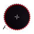 thumbnail image 4 of Almencla Tapis de Remplacement pour Trampoline Accessoire Maison Réutilisable Tapis de Saut Rond pour Trampoline Rouge 54 Boucles, 4 of 8