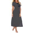 thumbnail image 2 of Cadeau TIMIFIS Chemises de Nuit pour Femmes Manches Courtes T-Shirts de Nuit Imprimés Vêtements de Nuit Doux Confortables Décontractés Vêtements de Détente Grande Taille Chemises de Nuit Robe de Pyjama Printemps/été, 2 of 6
