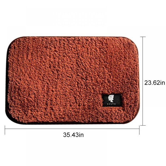 MesaSe Memory Foam Coral Fleece Non Slip Bathroom Mat Super Soft Microfiber Bath Mat Machine Washable Bath Rugs