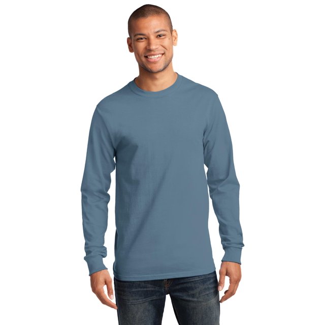 Port & Company T-Shirt Essentiel à Manches Longues pour Hommes PC61LS