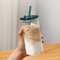 thumbnail image 5 of Ohufall 350ml High-Appearance Glass Coffee Tumbler - Suitable For Milk Tea & Coffee, 5 of 5