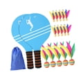 thumbnail image 3 of Lipstore 2 Pieces Badminton Set Exercise Badminton Racket for Outdoor Indoor Children D, 3 of 8