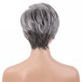 thumbnail image 3 of Perruque Remy pour Femmes Cheveux Humain Pince Topper Postiche Toupie Dentelle Vrai Haut Perruque, Chandail Toupie, 3 of 7