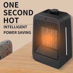 Vggrvlo Space Chaudière 1500W Chauffe-glace électrique portable pour usage intérieur Chauffage rapide 9.5ft/s Chauffes-glames électriques portables pour les campeurs