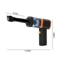 thumbnail image 3 of Car Vacuum With Powerful Suction Mini Vacuum For Crevices Keyboard Cleaner USB Rechargeable, 3 of 9